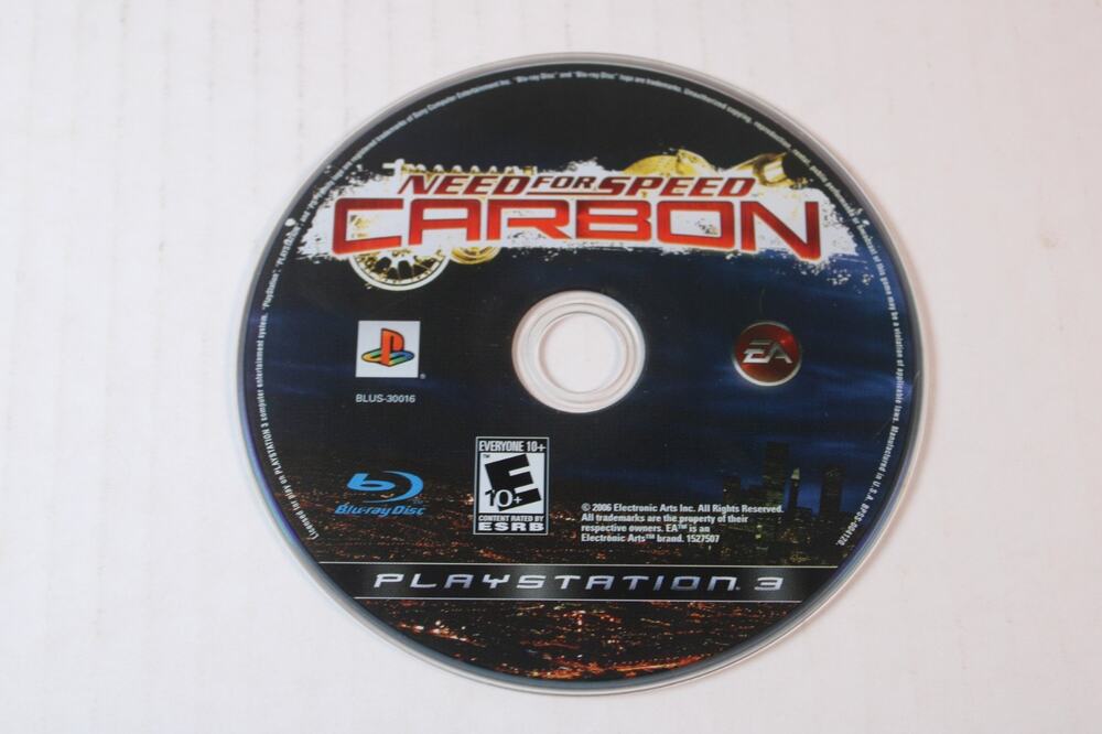 Need for Speed: Carbon (Sony Playstation 3, PS3) Authentic, disc only, Tested